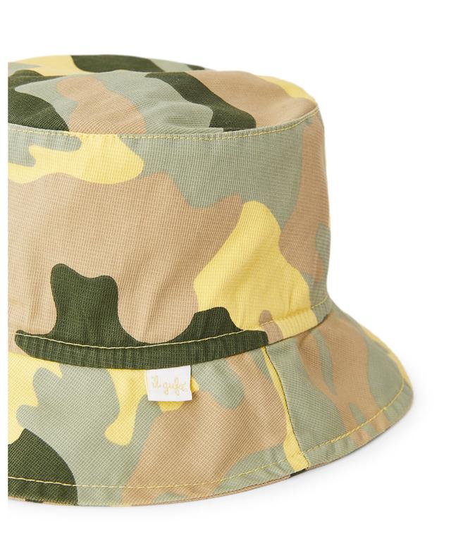 Camouflage patterned boy&#039;s bucket hat IL GUFO