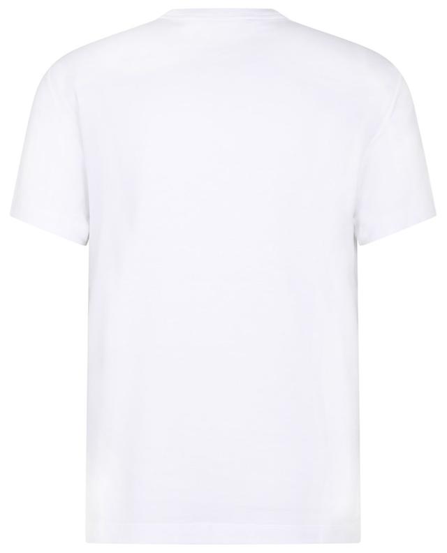 T-Shirt aus Jersey mit Print La Greca Logo VERSACE