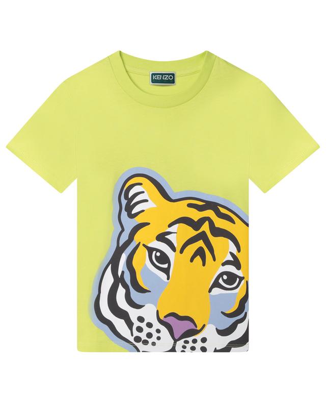 Tiger Kid boy&#039;s short-sleeved T-shirt KENZO