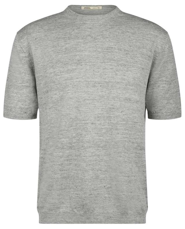 Short-sleeved linen T-Shirt MAURIZIO BALDASSARI