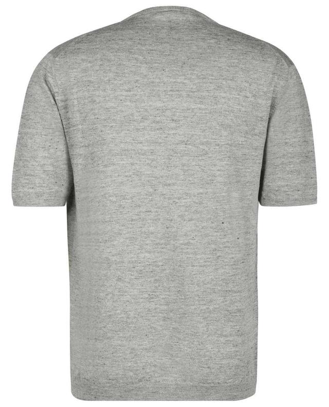 Short-sleeved linen T-Shirt MAURIZIO BALDASSARI