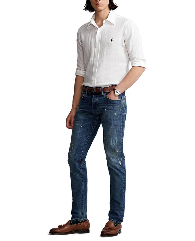 Custom Fit long-sleeved linen shirt POLO RALPH LAUREN