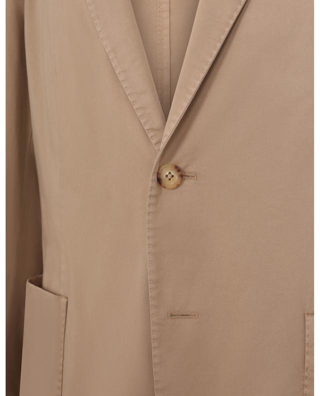 K. Jacket stretch cotton gabardine suit BOGLIOLI