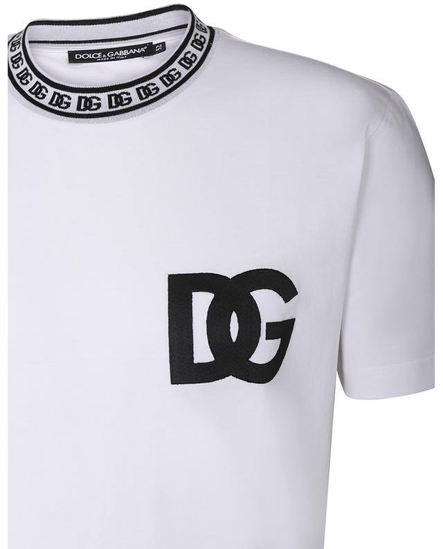 T-shirt à manches courtes brodé DG DOLCE &amp; GABBANA