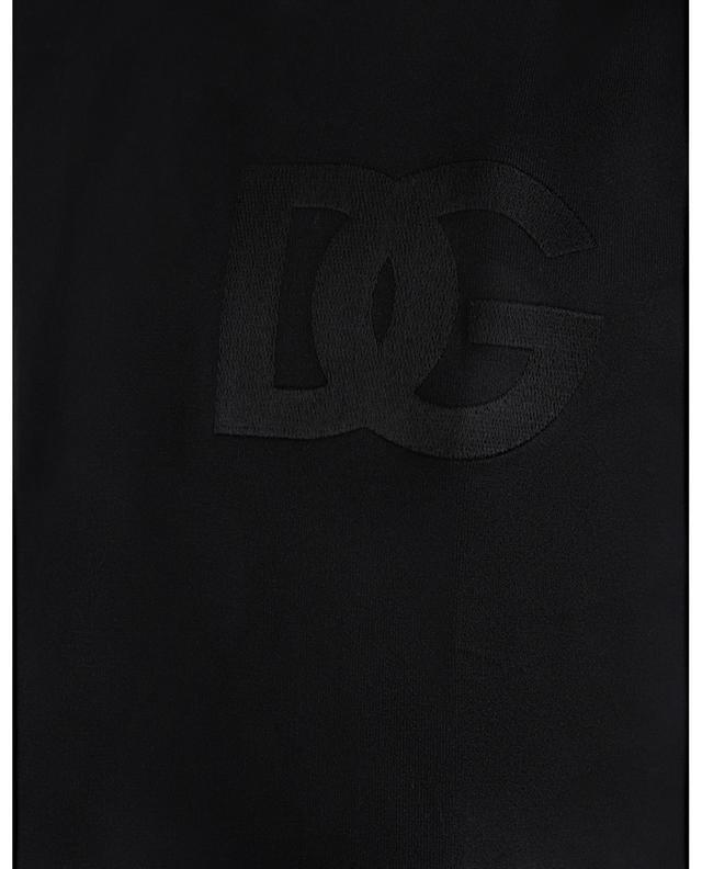 DG embroidered short-sleeved T-shirt DOLCE &amp; GABBANA