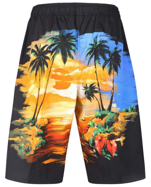 Hawaii printed cotton shorts DOLCE &amp; GABBANA