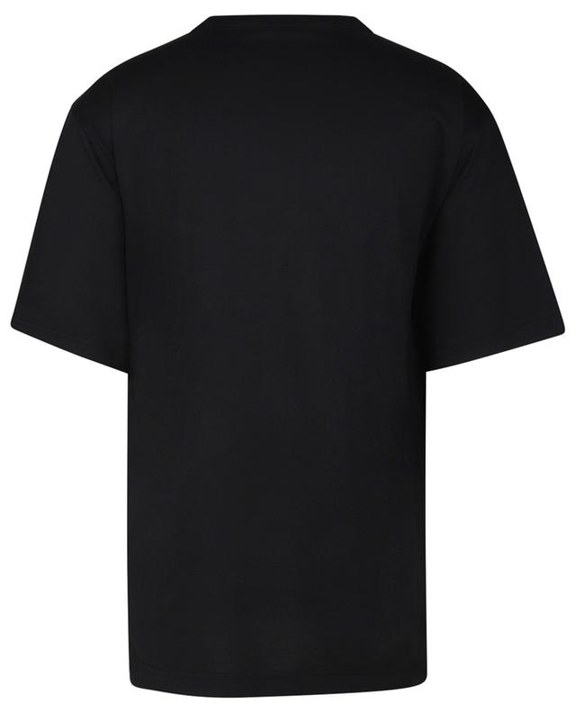 Jersey-T-Shirt mit satiniertem Patch DG DOLCE &amp; GABBANA