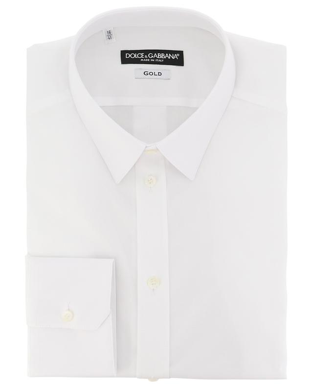 Long-sleeved slim fit poplin shirt DOLCE &amp; GABBANA