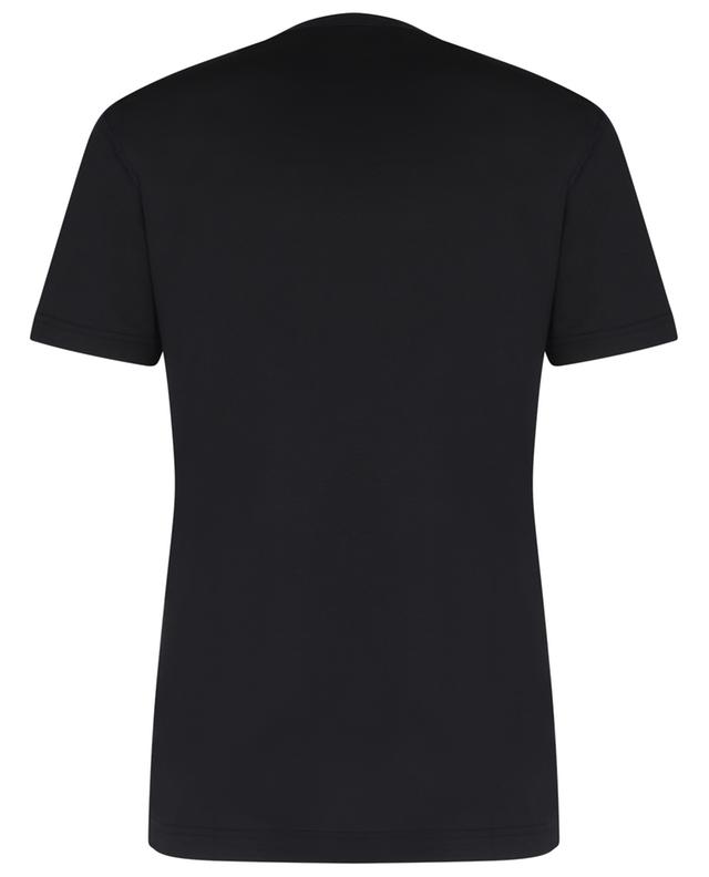 Kurzarm-T-Shirt mit Logo-Plättchen DOLCE &amp; GABBANA