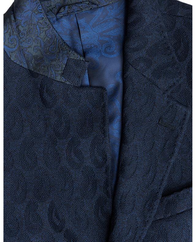 Paisley patterned cotton jacquard blazer ETRO