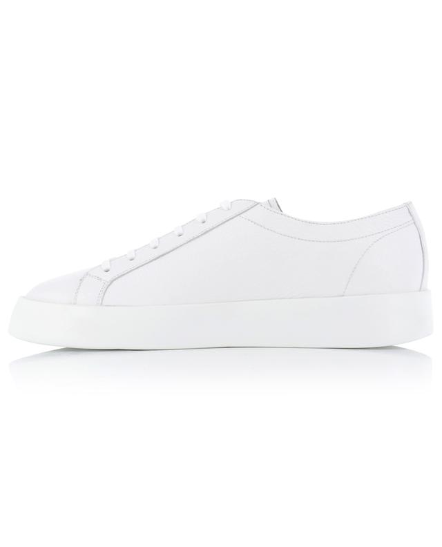 Leather low-top lace-up sneakers BARRETT