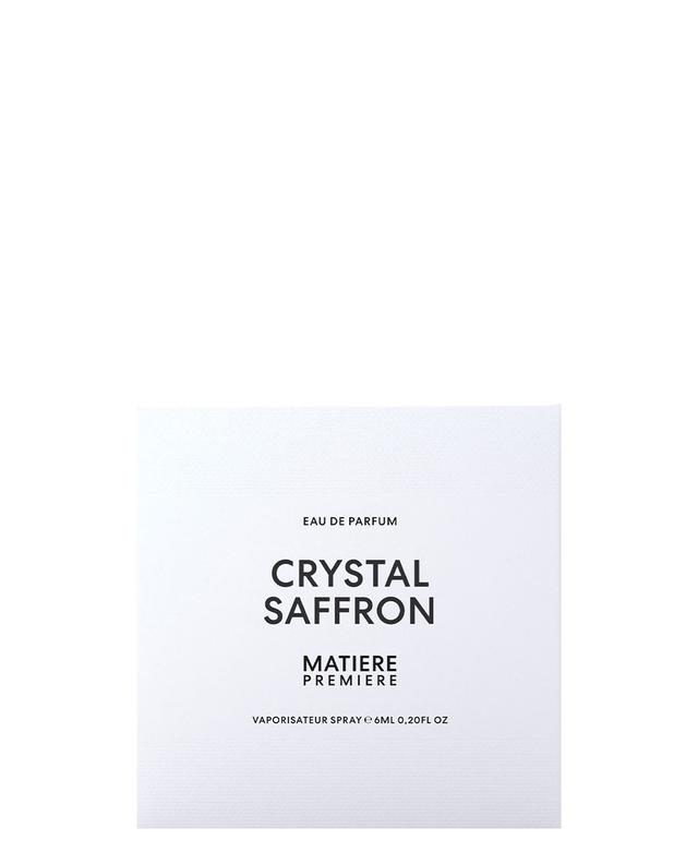 Crystal Saffron eau de parfum - 6 ml MATIERE PREMIERE