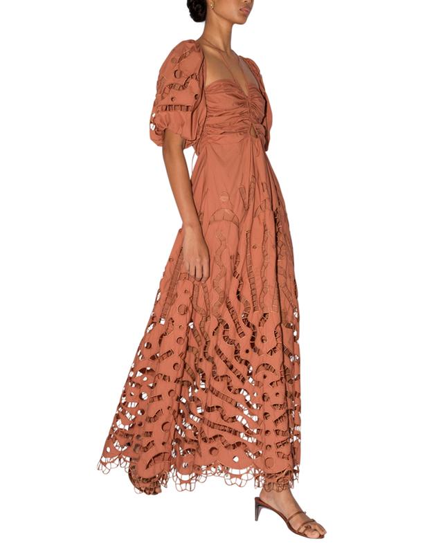Langes Kleid aus Baumwolle Flores MAGALI PASCAL