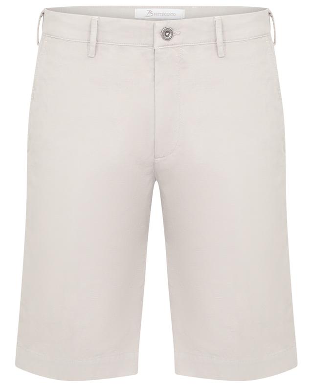 Cotton and linen Bermuda shorts B SETTECENTO