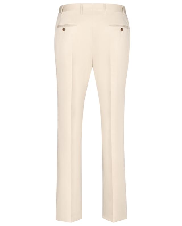 Regular cotton stretch gabardine trousers CORNELIANI