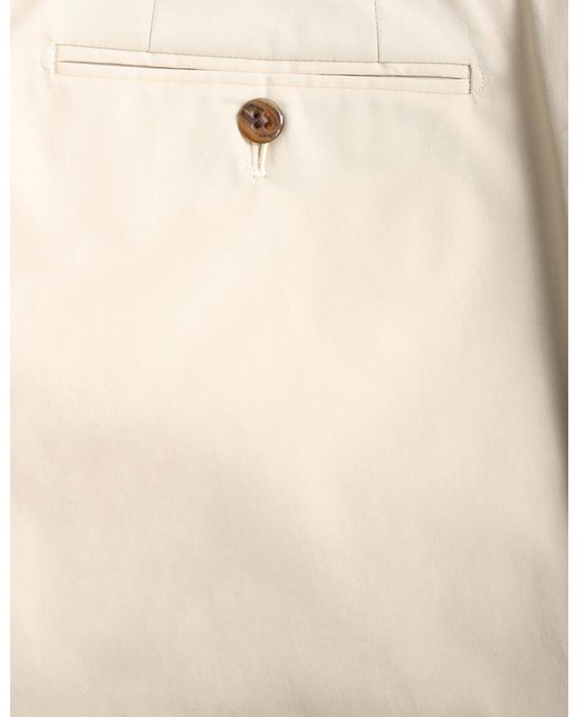 Regular cotton stretch gabardine trousers CORNELIANI