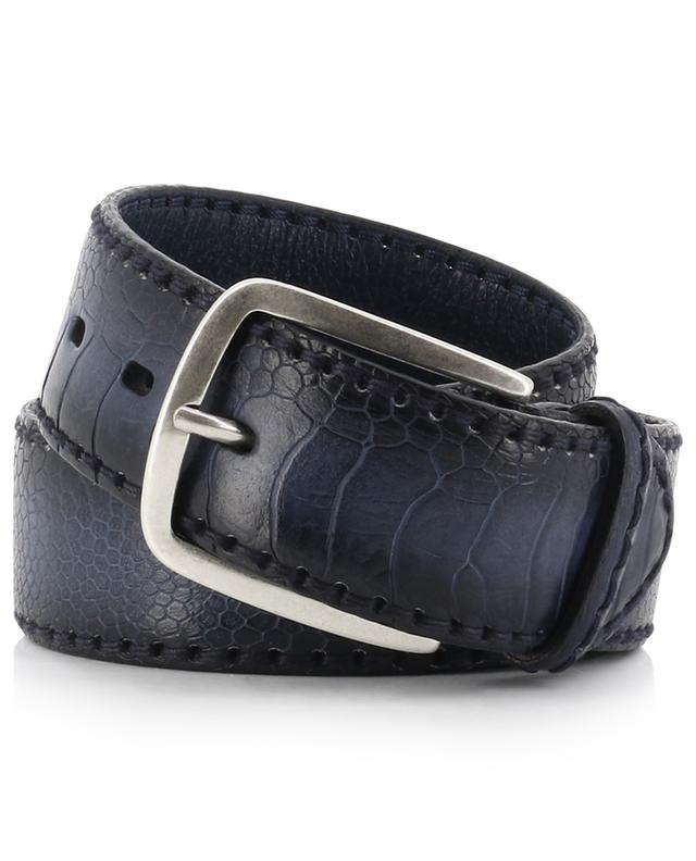 Struzzo leather belt FAUSTO COLATO
