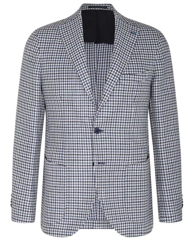 Leuca linen and cotton jacket GIAMPAOLO