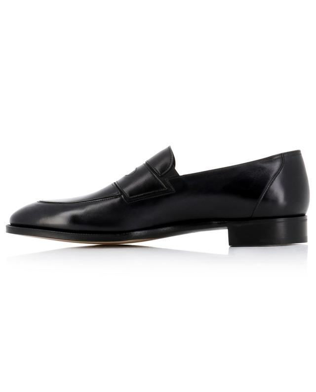 Montgomery brushed smooth leather loafers JOHN LOBB
