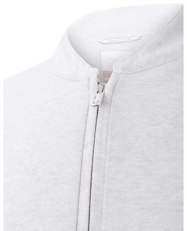 Franky cotton-blend zip sweatshirt MARCO PESCAROLO