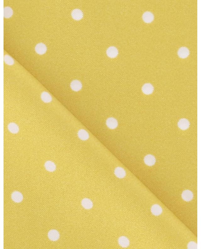Print silk polka dot pocket square ROSI COLLECTION