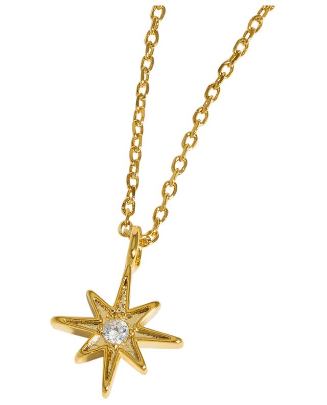North Star CZ golden necklace ESTELLA BARTLETT