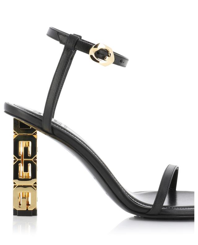 G Cube heeled lambskin sandals GIVENCHY