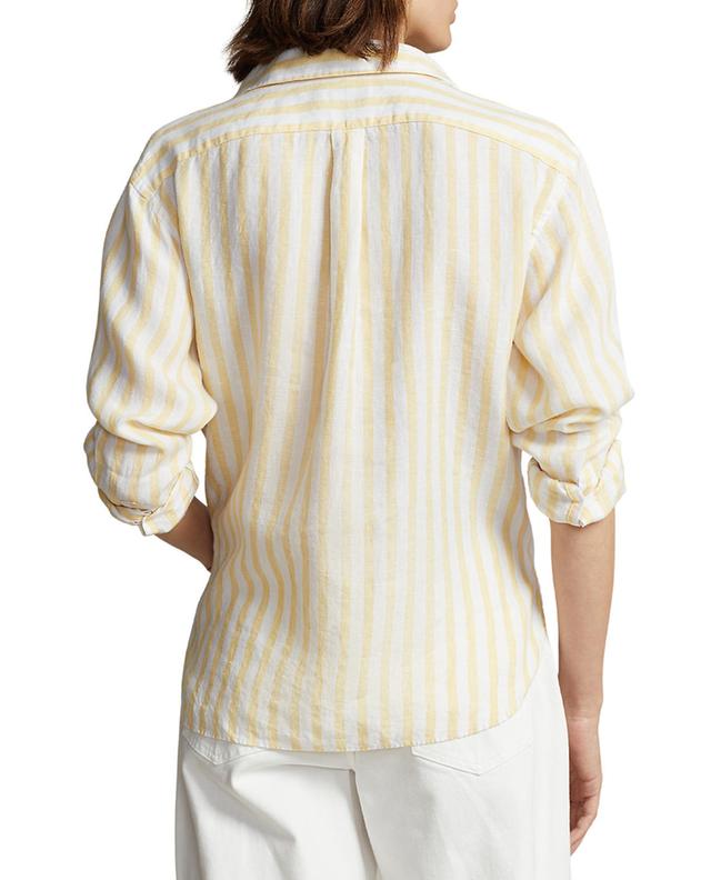 Striped oversize linen shirt POLO RALPH LAUREN