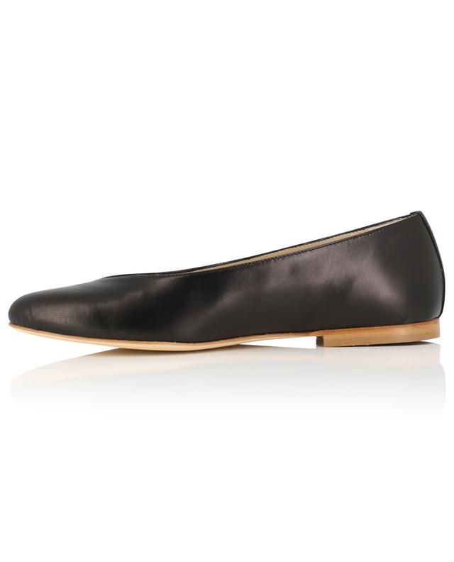 Jackie pointed toe leather ballet flats ANNIEL