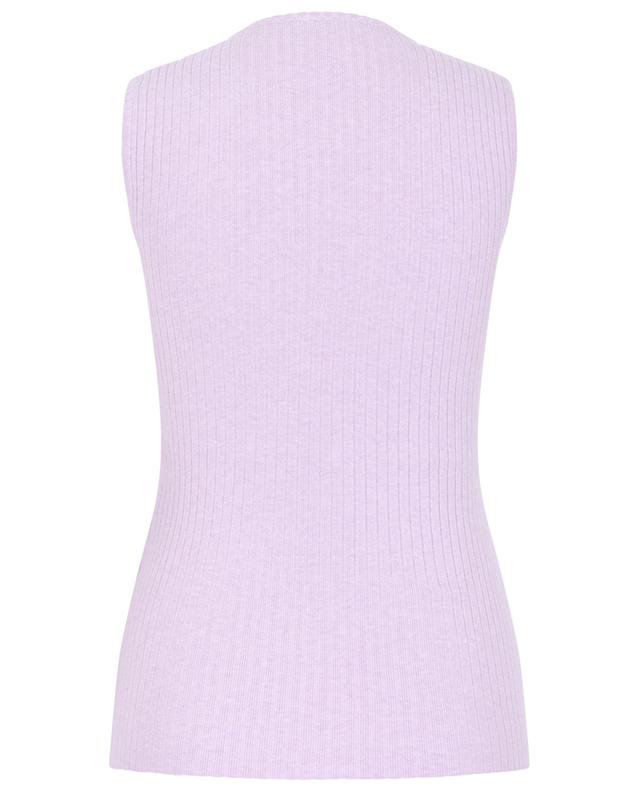 Iride sleeveless rib knit cotton jumper PUCCI