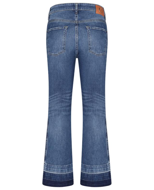 Francesca faded cotton straight-leg jeans CAMBIO