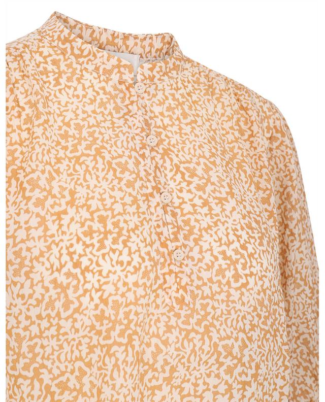Aragon cotton-blend three-quarter sleeve blouse VANESSA BRUNO