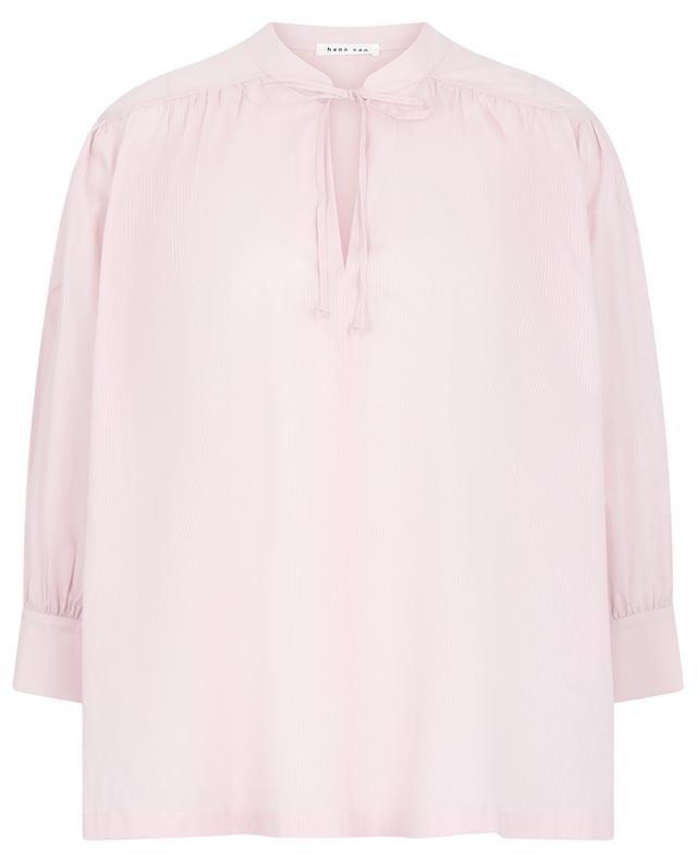 Viviane cotton long-sleeved blouse HANA SAN