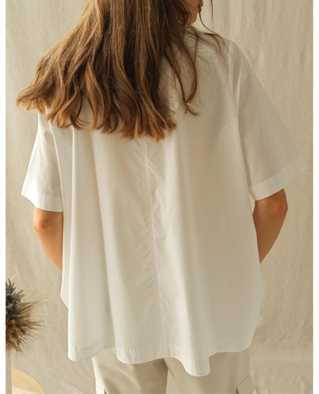 Batistine cotton short-sleeved shirt HANA SAN