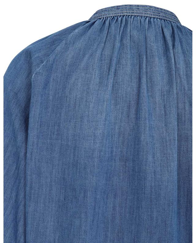 Bluse mit Dreiviertel-Ärmeln aus Baumwolle Natalia HANA SAN