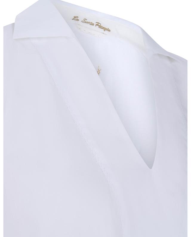 Cotton three-quarter sleeve blouse LE SARTE PETTEGOLE