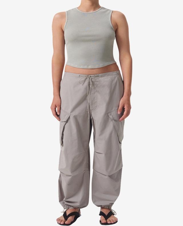 Ginerva cotton relaxed cargo trousers AGOLDE