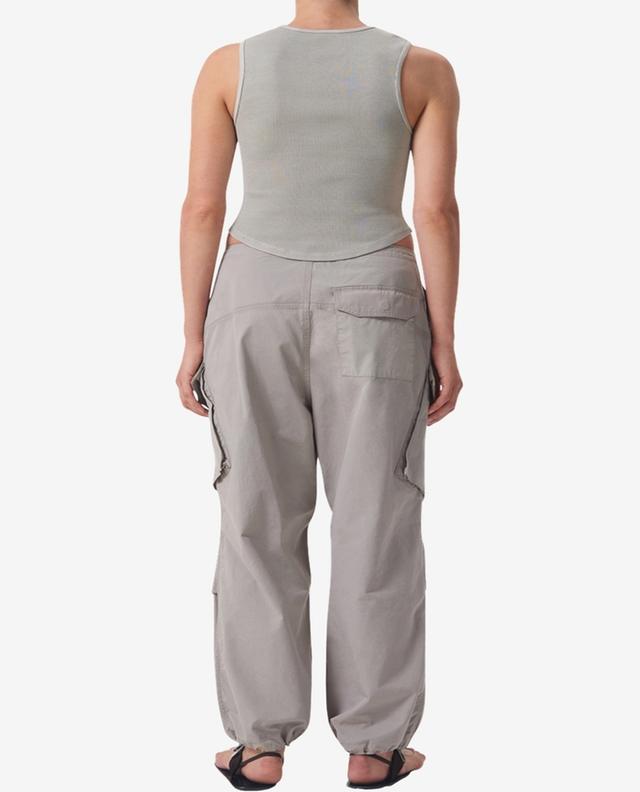 Ginerva cotton relaxed cargo trousers AGOLDE