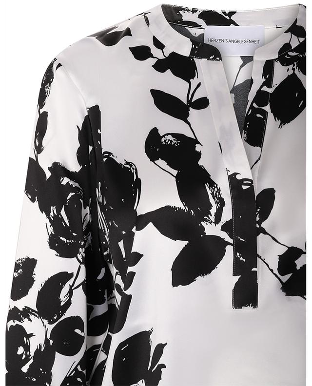 Silk long-sleeved floral blouse HERZEN&#039;S ANGELEHEIT
