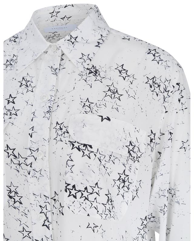 Signature silk star printed shirt EQUIPMENT