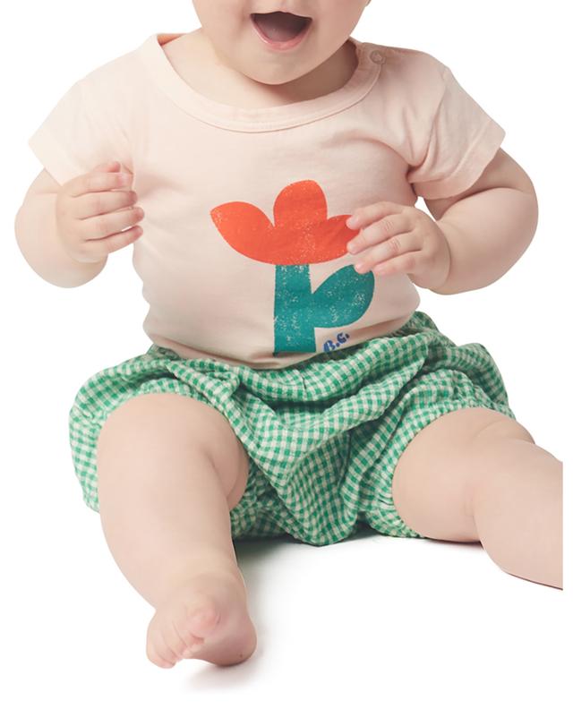Sea Flower organic cotton baby bodysuit BOBO CHOSES