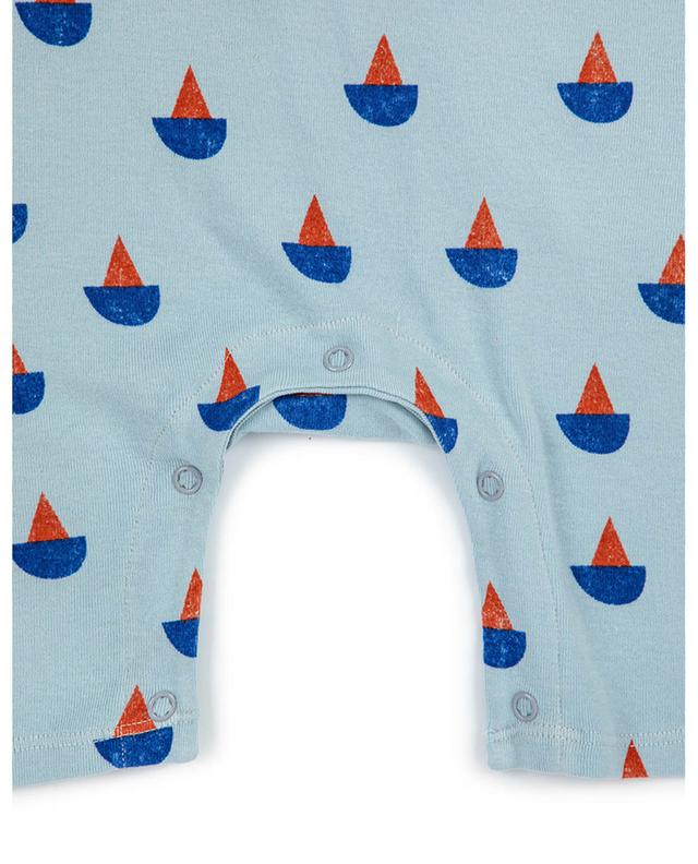 Sail Boats All Over baby jersey playsuit BOBO CHOSES