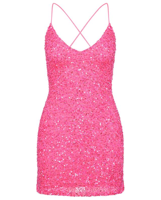 Astrid fitted sequin dress with cut-outs RETROFETE