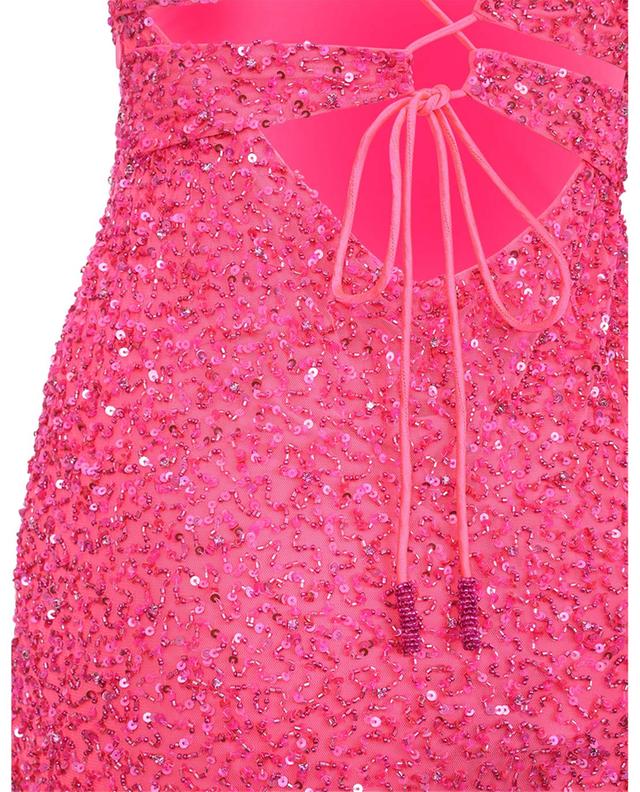 Astrid fitted sequin dress with cut-outs RETROFETE