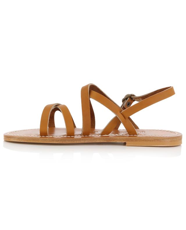 Talara leather flat sandals K JACQUES