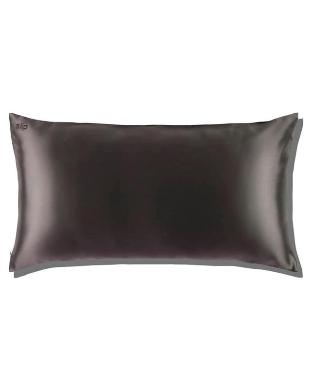 Charcoal Queen silk pillow case SLIP