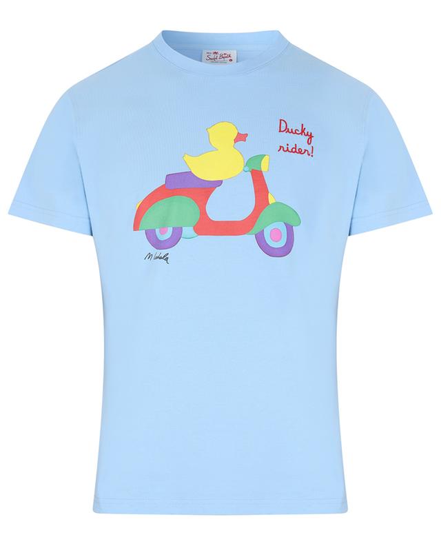 Ducky Rider cotton short-sleeved T-shirt MC2 SAINT BARTH