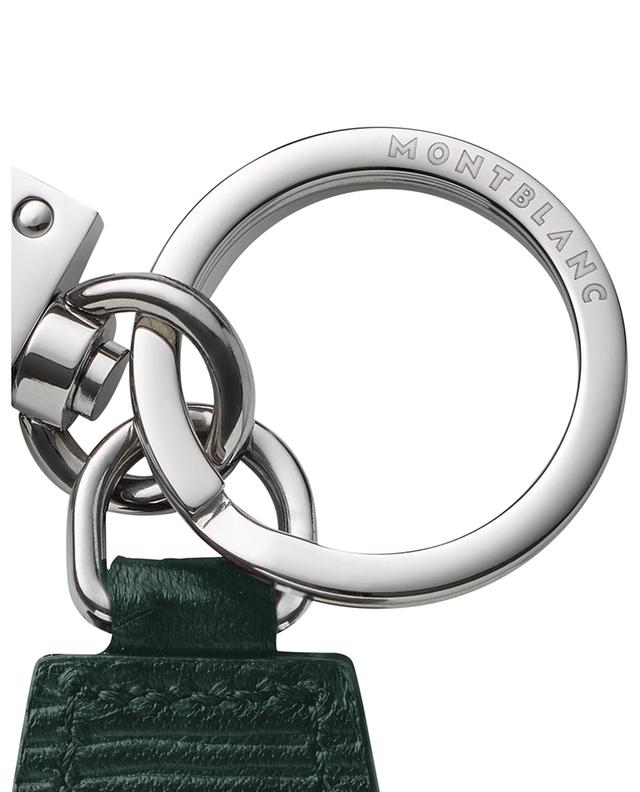 Rautenförmiger Schlüsselanhänger aus Leder Meisterstück 4810 MONTBLANC