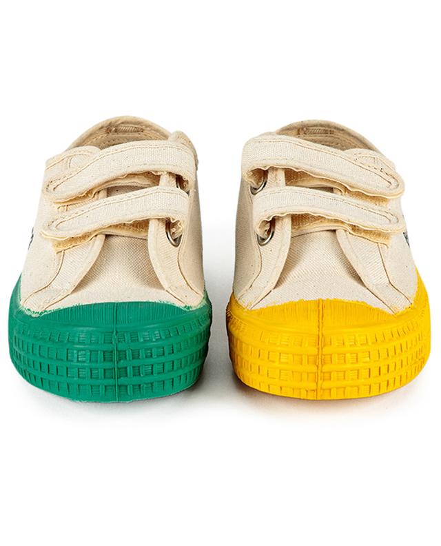 Niedrige Kinder-Sneakers mit Klettverschluss Bobo Contrast Color BOBO CHOSES