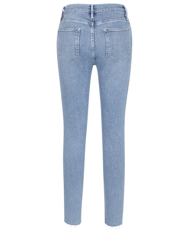 Le High Skinny Raw Edge Galeston cropped frayed jeans FRAME